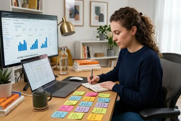 Gestion de projet SEO et planification de contenu marketing